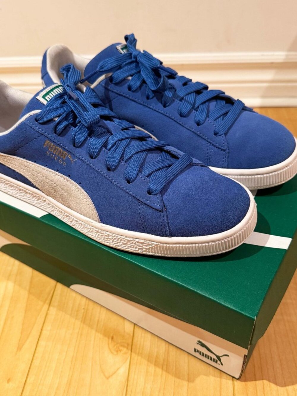 Puma Suede - Blue (9.5 US)